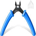 VCELINK Small Wire Cutter Spring-loaded GJ706BL, Precision Flush Cutter Pliers by VCELINK