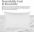 Bamboo Bay Hotel Quality 4 Piece Cooling Pillow Cases - Image 2