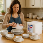 Mighty Gadget 100-Pack Foam Packing Sheets, Pre-Cut Non-Abrasive Cushioning - Image 4