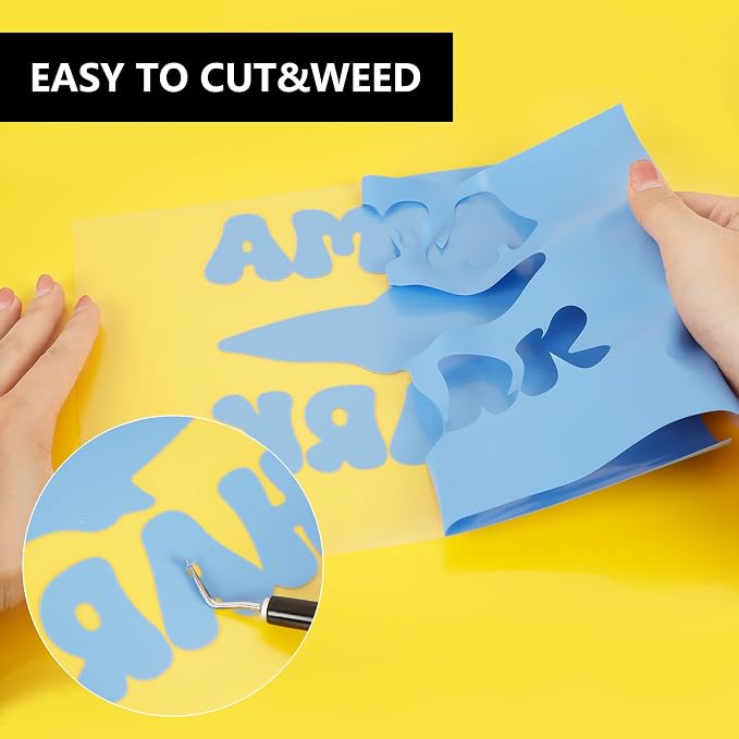RENLITONG Sky Blue Heat Transfer Vinyl - Image 5