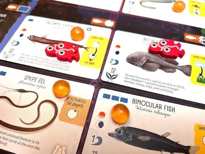 Stonemaier Games: Finspan Upgrade Pack | Squishy Eggs and Wooden Fish Tokens | - Image 7