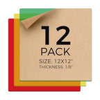 Creality Three Colors Transparent Acrylic Sheets 1/8" Thick by Creality