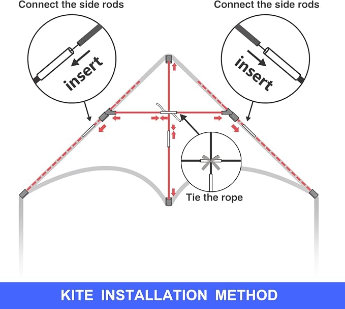 Large Single Line Beach Kite for Adults - Image 4