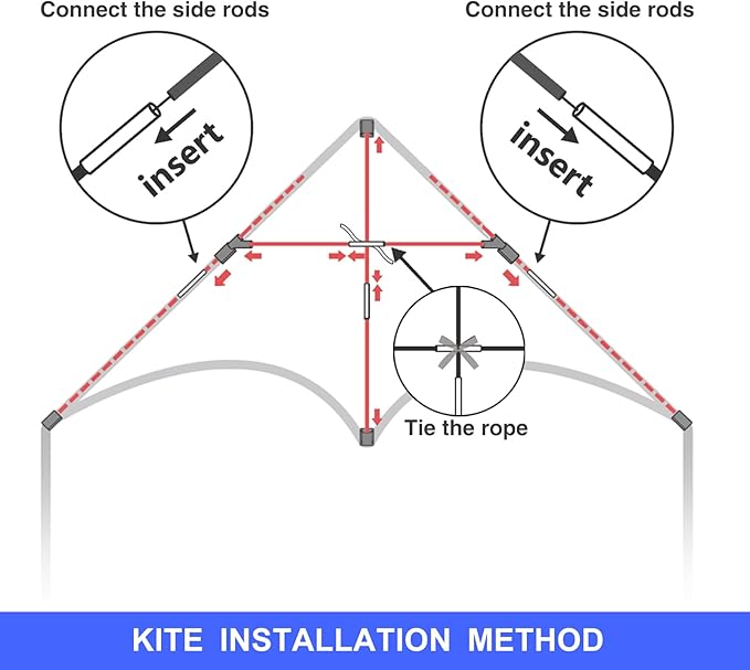 Large Single Line Beach Kite for Adults - Image 4