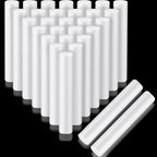 Fabbay 30 Pieces 6 Inch White Foam Cylinders by Fabbay