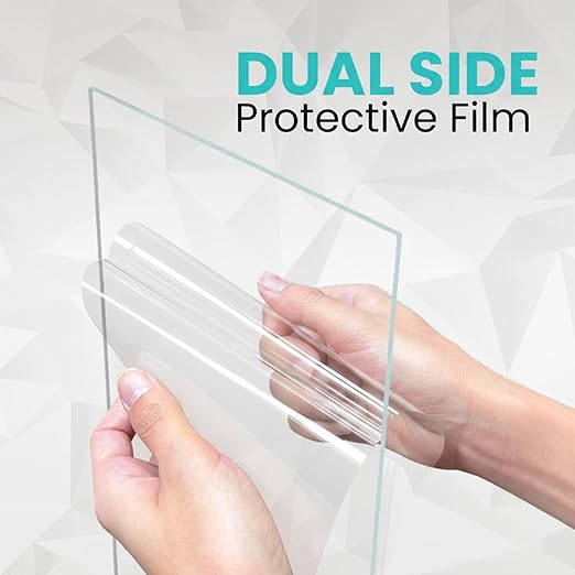 4"x6", Flexible PET Plexiglass Sheets | Transparent, shatter-resistant - Image 4