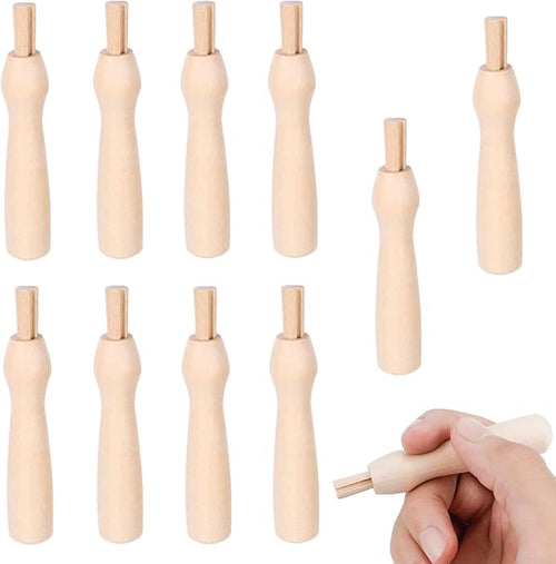 10 PCS Wooden Poking Felting Needle Pen Needle Felting Tools Punch Needle by Unknown