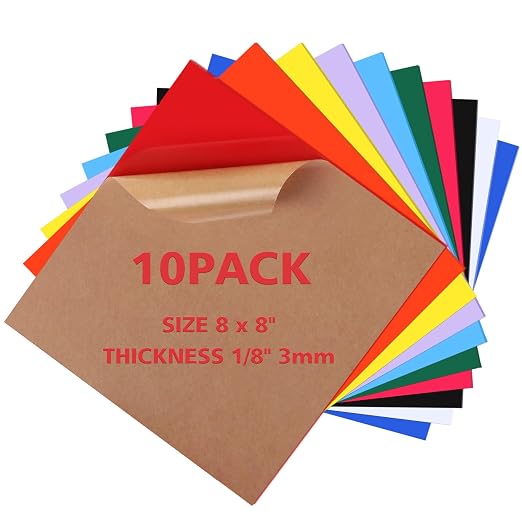 Adrattnay Acrylic Sheets 1/8 Thick, Opaque Colored Acrylic Panel by WOODEXPERT