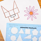 LEARNING ADVANTAGE Geometry Template, Stencil - Image 7