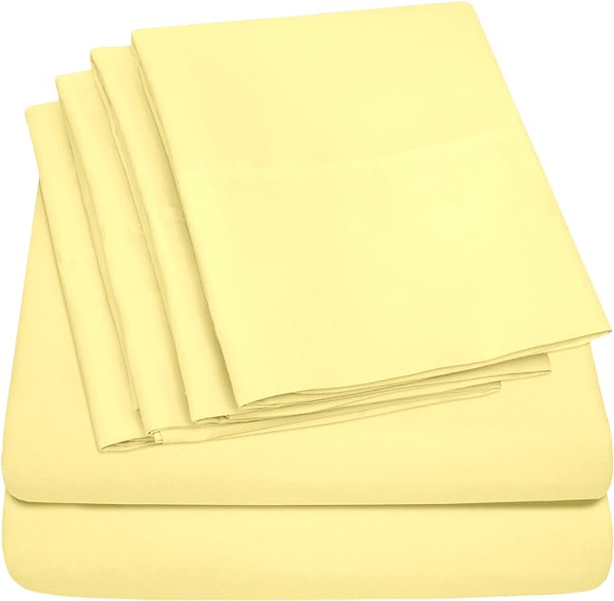Cal King Size Bed Sheets by SweetHomeCollection