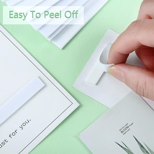 Outus 12 Sheets Self Adhesive Foam Sheets Craft 6 x 4 Inch White Double Sided - Image 6
