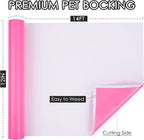 TORC Pink Permanent Vinyl 12" x 14 FT Matte Pink Adhesive Vinyl Roll Compatible - Image 2