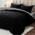 MUXHOMO 5 Pieces Twin Comforter Set, Reversible Bed in a Bag Twin Size by MUXHOMO
