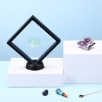 60 Pcs 3D Floating Display Case PE Film Jewelry Storage Box Coins Display Frame - Image 5