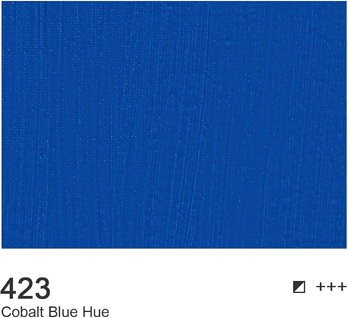 AUREUO Cobalt Blue Hue Acrylic Paint, 4 Fl Oz / 120ml Single Tube, Rich Pigment - Image 2