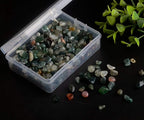 Natural Chip Stone Beads India Agate 5-8mm About 400 Pieces Irregular Gemstones - Image 3