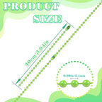 300Pcs Stainless Steel Ball Chain Set, 2.4mm Bead Chains 10 Colors 3.9 Inch - Image 2