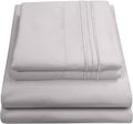 1800 Thread Count Sheet Set – Soft Egyptian Quality Brushed Microfiber Sheets – by SweetHomeCollection