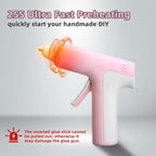 4V Cordless Hot Glue Gun with 20 Glue Sticks, 25s Fast Preheating, 2000mAh - Image 3