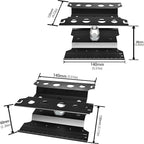 RC Car Repair Work Stand Lift Lower Adjustable Workstation Aluminum 360 Degree - Image 3