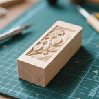 JAPCHET 12 Pieces 5 x 1-1/2 x 1-1/2 Inch Basswood Carving Blocks, Natural - Image 6