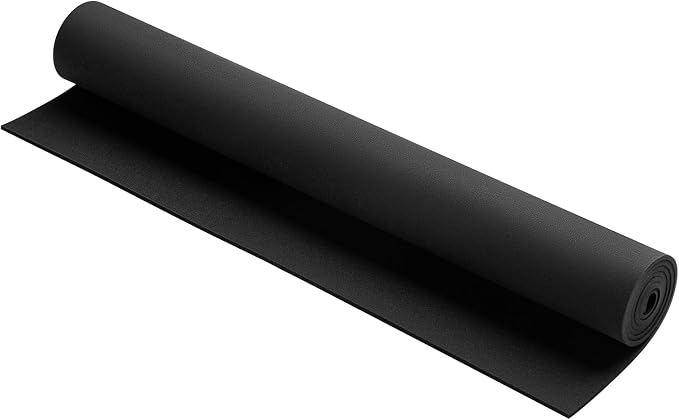 AMZQNART 3mm EVA Foam Sheets Roll 16x29.5in Black by AMZQNART