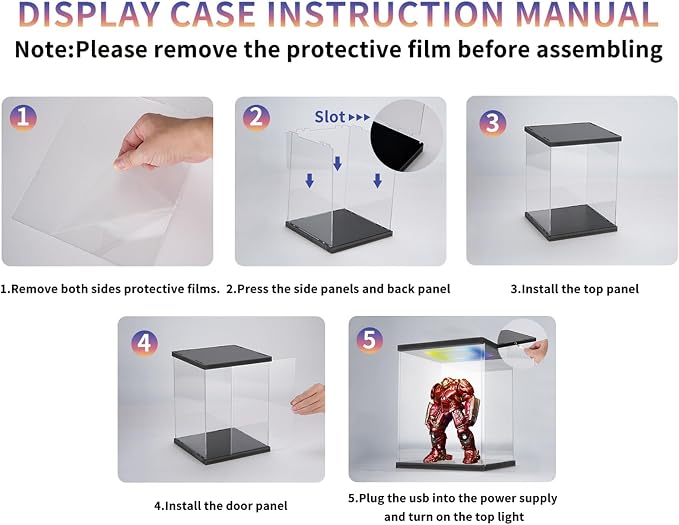 Clear Acrylic Display Case - Image 7