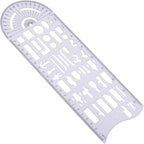 Geometric Drawing Ruler Accident Symbols Drawing Template Measuring by rockible
