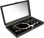 MOOCA Wooden Jewelry Display Case, Pocket Knife Display Case - Image 6
