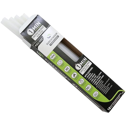 Surebonder Construction Professional Grade Adhesive Hot Melt Glue Sticks - Image 2