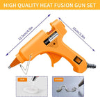 Hot Glue Gun Kit with 30 Glue Sticks, 20W Mini Glue Gun Set | Fast Preheating - Image 3