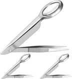 Weewooday 3 Pieces Magnifying Glass Tweezers Splinter Tweezers - Image 7