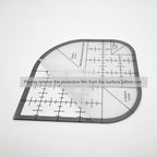 Quilting Rulers Sewing Ruler, Acrylic Quilting Ruler Templates, Precision - Image 4
