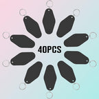 LOTMER 20/30/40/80 PCS Hotel Keychain Blank - Image 4