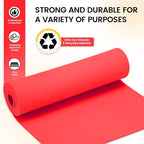 Do²ping Red Eva Foam Sheets roll, 6mm eva Craft Foam 49''x13.9'' High Density - Image 5