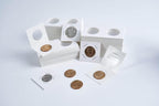 Boen 600PCS Coin Flips in 6 Sizes Cardboard Coin Holders - Image 5