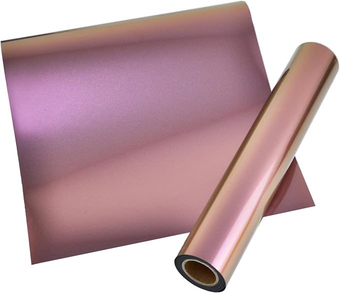 Chameleon HTV Heat Transfer Vinyl, Iron On Vinyl Purple to Brown 12" x6ft | - Image 8