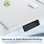 DUMOS 40 Inch Electric Standing Desk Height Adjustable, Sit to Stand Up - Image 7