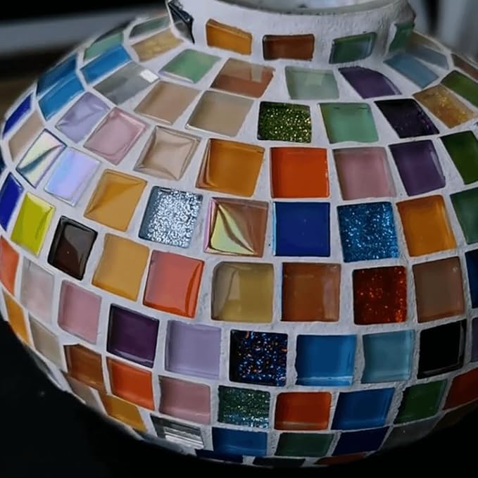 500G/ 1.1LB Bulk Crystal Mosaic Tiles - Image 6