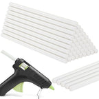 Full Size 11. 8" x 0.43" Hot Glue Sticks 50pcs Transparent Extra Long Hot Glue by acDesign