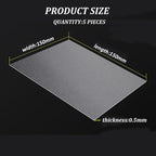 0.5mm Frosted Translucent PP Sheets, Flexible PVC Board - Image 2