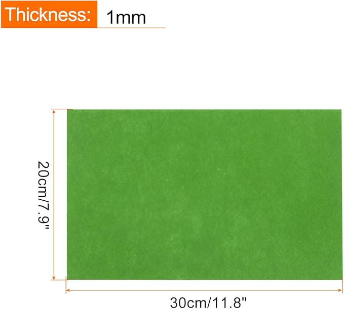 MECCANIXITY Adhesive Felt Sheets, Felt Fabric Crafts Back Adhesive Felt Sheets - Image 2
