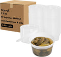 Karat [12oz - 240 ct] Clear PP Injection Molded Round Deli Containers with Lids (FP-IMDC12-PP)