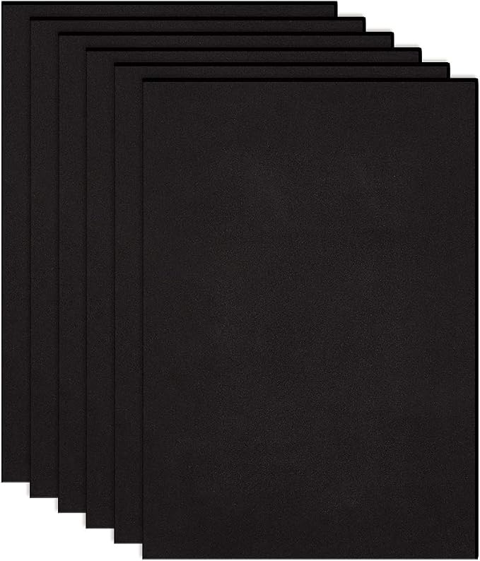 BENECREAT 10PCS 2mm Thick Self-Adhesive Foam Sheet 8.3x11.8" Insulation Foam by BENECREAT