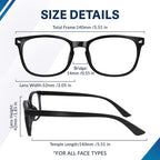 Blue Light Glasses for Woman Men | 99% Blue Light Blocking Glasses for Computer - Image 4