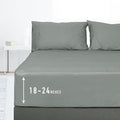 Sunflower King Fitted Sheet, 1-Piece Extra Deep Pocket Fitted Bottom Sheet 19" by SunflowerHometexUS