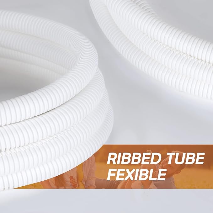 ZhiYo 20FT 3/8” Wire Loom Split Tubing Auto Wire Conduit Flexible Cover | High - Image 5