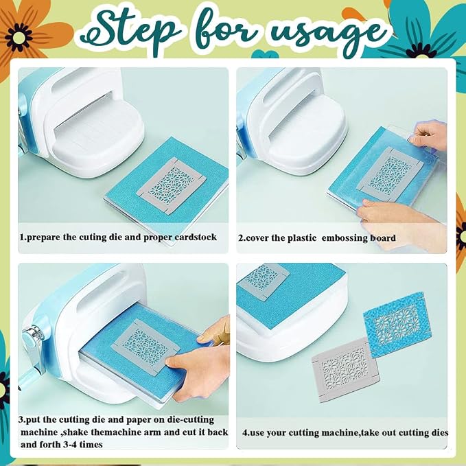 3D Flowers Box Metal Cutting Dies Hollow Out Daisies Roses Box Die Cuts Carbon - Image 8