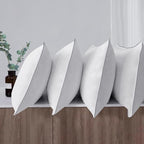Piwaal Bed Pillows for Sleeping King Size Set of 4, Down Alternative Filling - Image 3