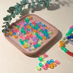 Acrylic Pony Beads Jewelry Making Kit – 96 Colors, UV Color Changing & Glow - Image 8